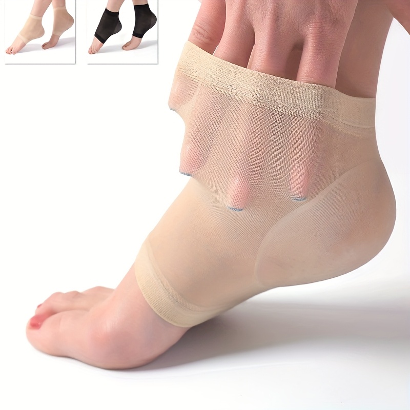Ankle Brace Sock - 1 par de meias de silicone