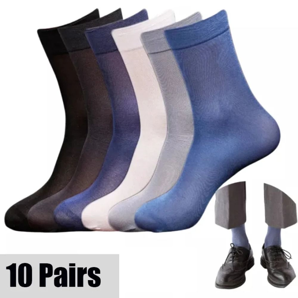 10 Pares de Meias Masculinas N - Silk Sock Bamboo avaliação e preço
