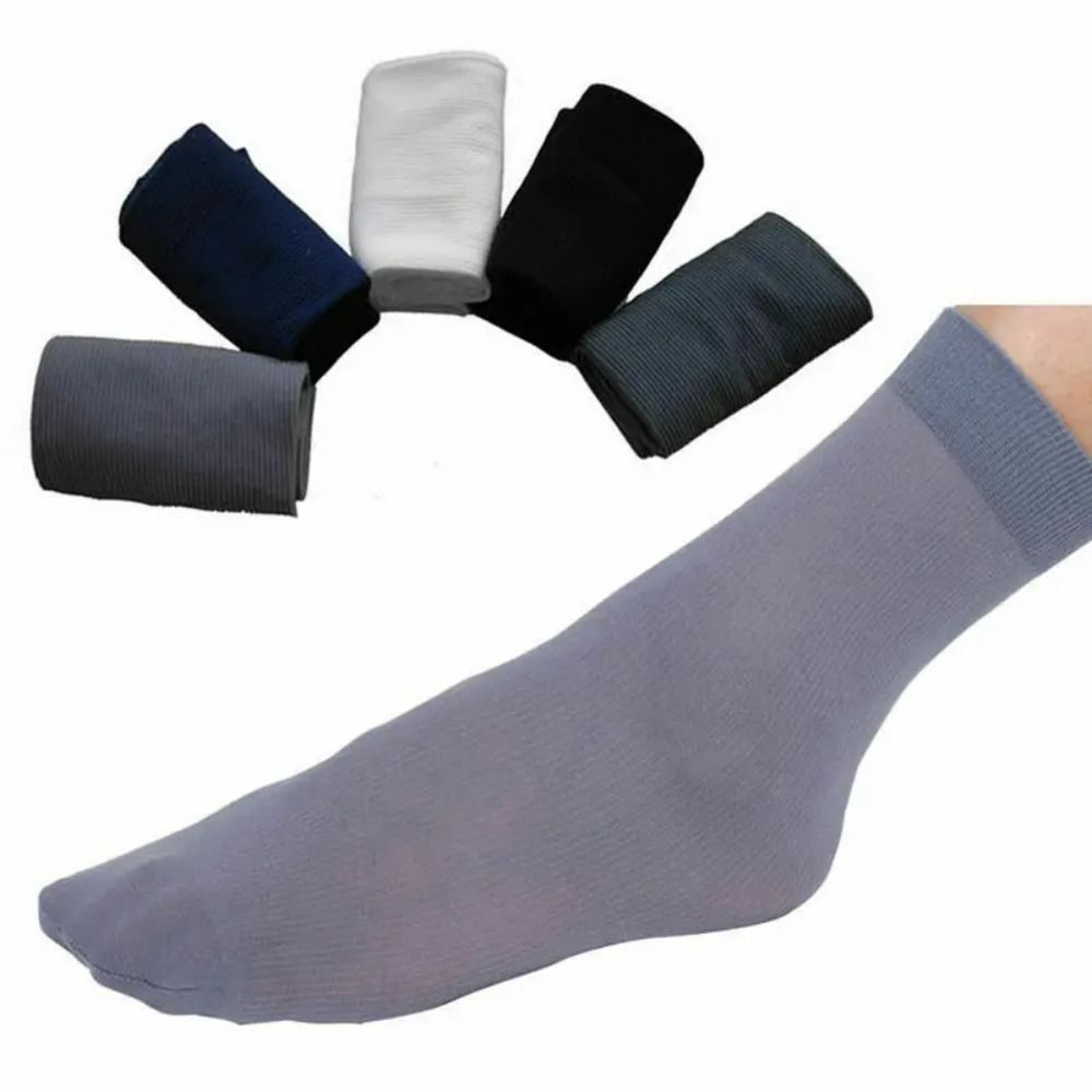10 pares de meias masculinas d - Silk Sock Bamboo avaliação e preço