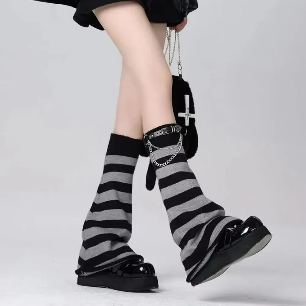 Meias de Lã Góticas Harajuku,  - Boot Sock Slouchy avaliação e preço